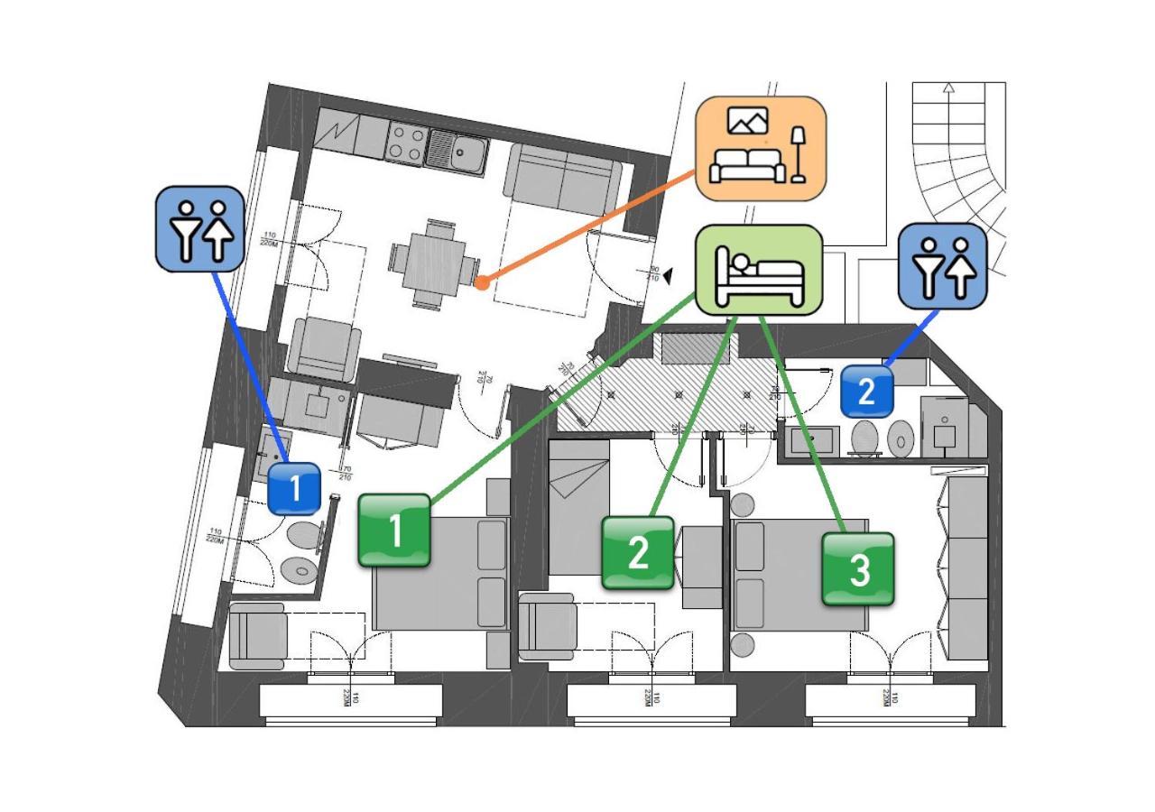 Stayeasy Filzi11 - 3 Bedrooms, 2 Baths - Central Station Mediolan Zewnętrze zdjęcie